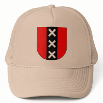 Wapen Amsterdam, Netherlands Mesh Hat