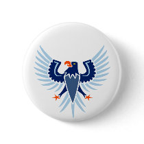 Wappen Adler crest eagle Anstecknadelbuttons