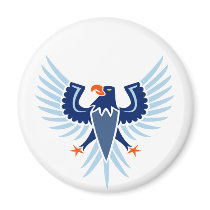 Wappen Adler crest eagle Kühlschrankmagnet