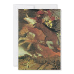 War 1896 by Arnold Bocklin Custom Announcements