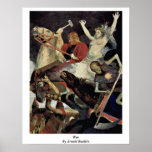 War By Arnold Bocklin Posters