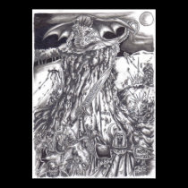 War Devil Battle Poster Print