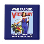 War Gardens for Victory magnets
