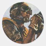 War Heros Stickers - Vintage War Poster