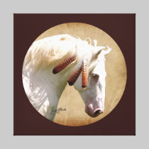 War Horse canvas prints