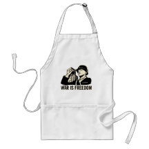 War is Freedom Aprons