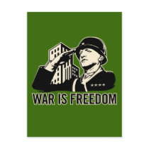 War is Freedom Postcards
