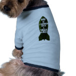 War Is Stupid pet clothing