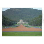 War Memorial At Canberra In Australian Capital Ter Card