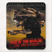 War Of The Worlds The True Story Mousepad vertical