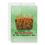 War On Fruitcakes invitations