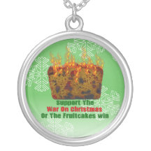 War On Fruitcakes Personalised Necklace