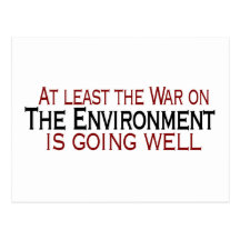 War On The Environment Postcards