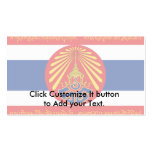 War Thailand(World War I-Reverse), Thailand flag business cards