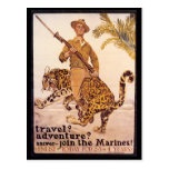 War Time Postcards, World War I Marines
