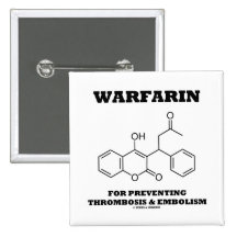 Warfarin For Preventing Thrombosis & Embolism Pins