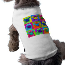 Warhol inspired Pug Pet Clothes