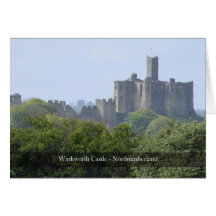 Warkworth Castle Northumberland Note Card
