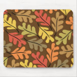 Warm Autumn Leaves mousepads