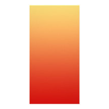 Warm colours, plain design. custom photo card