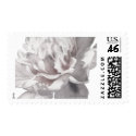 Warm Gray Peony Wedding Postage postage