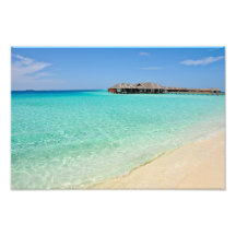 Warm Welcoming. Maldives Photographic Print
