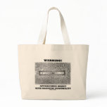 Warning! Approaching Object Magnetic Personality Bags
