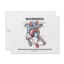 Warning! Approaching Object With Huge Heart Inside