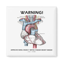 Warning! Approaching Object With Huge Heart Inside
