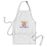 Warning: Artist at Work Apron