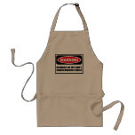 Warning BEWARE OF MY SOFT COATED WHEATEN TERRIER A aprons