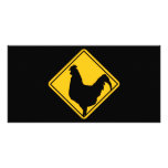 Warning; Cocky! Personalized Photo Card