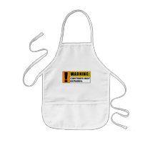 Warning Contents May Explode Apron