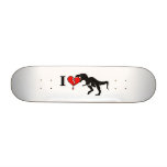 Warning! dinosaur eat heart skateboards