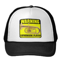 Warning! Euphonium Player Hats