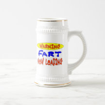 WARNING FART NOW LOADING COFFEE MUG