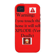 Warning:For iphone 4/ 4s Vibe iPhone 4 Cases