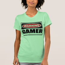 Warning GAMER Women's T-Shirt