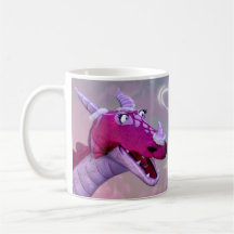 Warning! Hot Dragon Mug