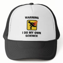 Warning I Do My Own Science Fart Humour Hats