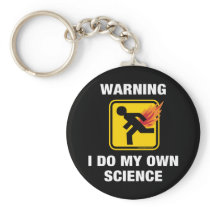 Warning I Do My Own Science Fart Humour Keychains