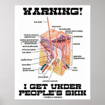 Warning! I Get Under People's Skin (Dermal Layers)