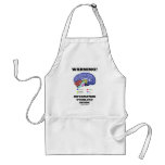 Warning! Information Overload Inside (Brain Humour aprons