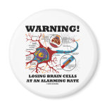 Warning! Losing Brain Cells At An Alarming Rate magnets