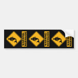 Warning: Mermaids Bumper Sticker