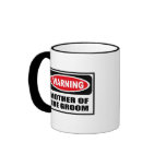 Warning MOTHER OF THE GROOM Mug