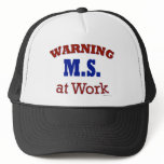 Warning MS @ Work hats