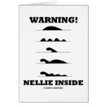 Warning! Nellie Inside (Loch Ness Creature) cards