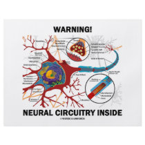 Warning! Neural Circuitry Inside (Neuron Synapse)