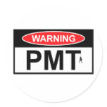 Warning PMT Stickers